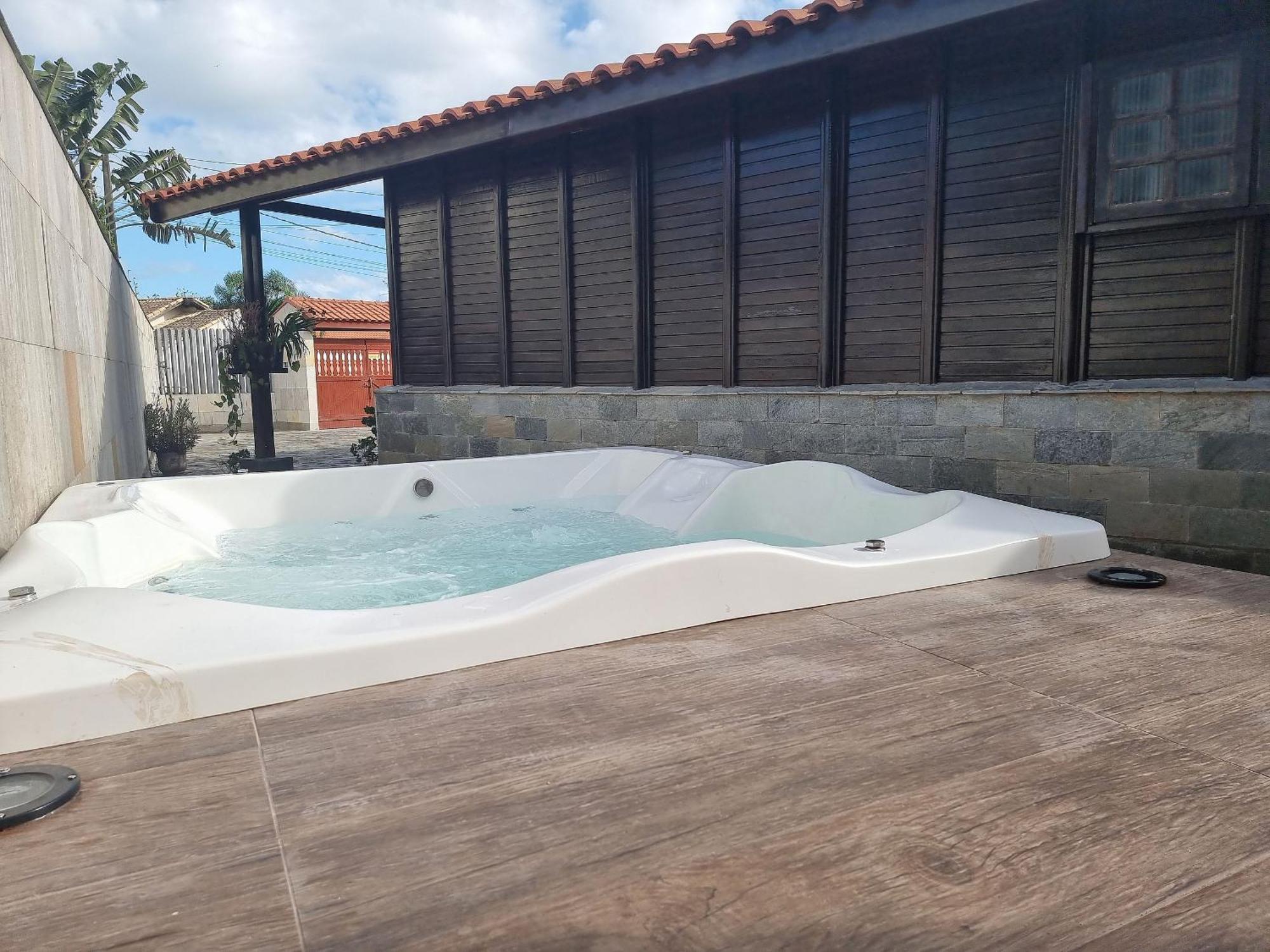 Piscina Aquecida , Spa, Bilhar, Ar Cond, Wi-Fi Itanhaém Exteriör bild