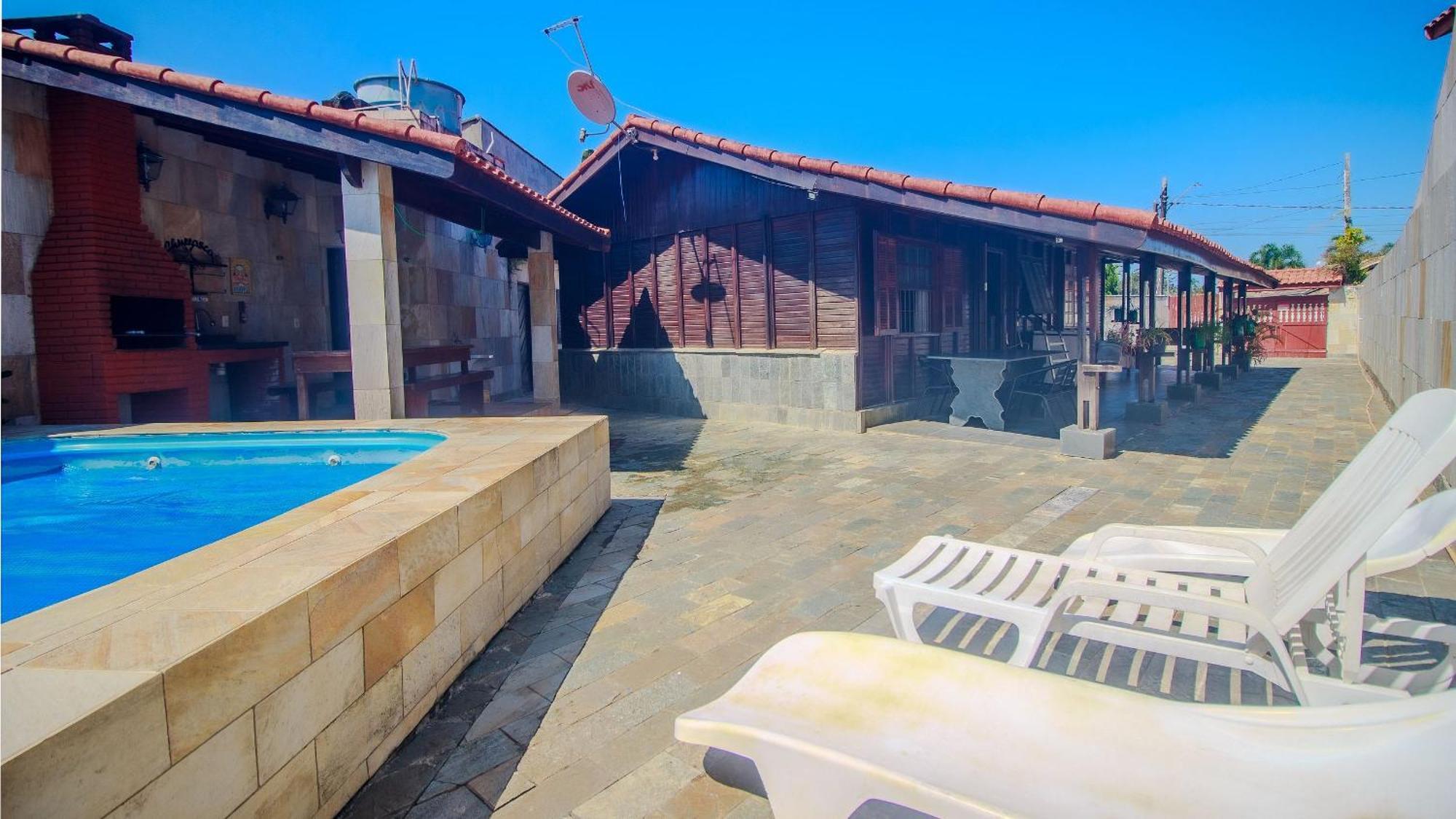 Piscina Aquecida , Spa, Bilhar, Ar Cond, Wi-Fi Itanhaém Exteriör bild